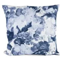 Plückefinken Nonbook - Dekokissen - Barock Blumen blau | Gr.: onesize