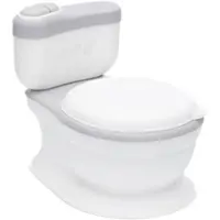 Fillikid Mini Toilette mit Fach Exklusiv in Grau Weiß | Gr.: onesize
