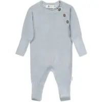 Sterntaler Strick-Overall in silber | Gr.: 68