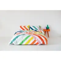 Happy Friday Happy stripes Bettbezug | Gr.: 200 x 200 cm