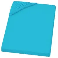Carpe Sonno Edel-Jersey Spannbettlaken in Türkis | Gr.: 180x200 cm - 200x200 cm