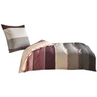 TRAUMSCHLAF Mako-Satin Bettwäsche Orlando 200x220 cm + 2x 80x80 cm rose