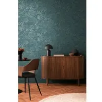 Living Walls Vliestapete "Smart Surfaces Natur-Tapete Mustertapete Floral Natur" leicht glänzend strukturiert Vliestapete Dschungel für Schlafzimmer Küche Wohnzimmer Natur Design
