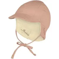 Sterntaler Wende-Schirmmütze Musselin in taupe | Gr.: 43 cm