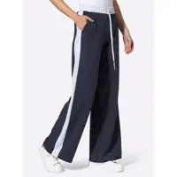 HEINE Jogg Pants in marine-weiß | Gr.: 40