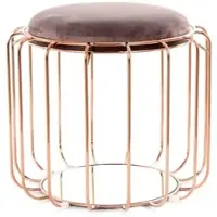 Kayoom Sitzkissen Pouf Comfortable in dunkelviolett - rosé | Gr.: onesize