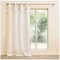 Douceur d'intérieur Douceur d’Intérieur Fenstervorhang in beige | Gr.: onesize