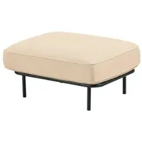 Home24 Outdoor-Hocker Mura in Beige | Gr.: onesize