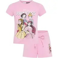 Kidsworld Shirt & Shorts in pink | Gr.: 128-134