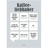 Poster & Frame Poster Kaffeeliebhaber | Gr.: 50x70 cm