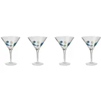 Butlers Martiniglas FAYETTE 4er-Set in Durchsichtig | Gr.: onesize