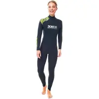 Jobe Heavy Duty 3/2.5 Mm Neopren-anzug Mit Langen Ärmeln Und Reißverschluss Am Rücken Für Damen