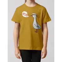 Wat? Apparel T-Shirt Moin Seagull in Ocker | Gr.: 152-164