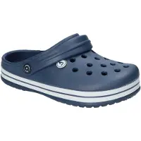 American Club NH02, EVA Clogs leichte Schaumstoff Badeschuhe rutschhemmend bequem, Navy 38