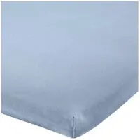 Redbest Single-Jersey Topper-Spannbettlaken Denver in hellblau | Gr.: 180x200 cm - 200x200 cm