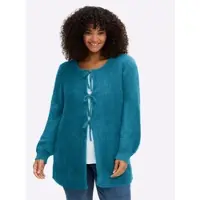 Sheego Strickjacke in topas | Gr.: 44-46
