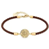 FYNCH-HATTON Armband The Compass Coin in gold | Gr.: onesize
