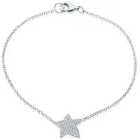 Eye Candy Armband "STERN" in Silber aus Sterling-Silber - (L) 18,5 cm | Gr.: onesize