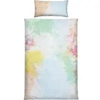 Redbest Satin Bettwäsche in bunt | Gr.: 135x200 cm (80x80 cm)