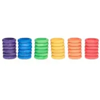 Grapat 36 Ringe (6 Farben Basic) - ab 18 Monaten | Gr.: onesize