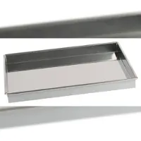 Gobel - Biskuit-Backblech - Edelstahl - 586x386 mm innen / 600x400 mm außen - H 50 mm - 825160