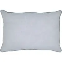 Chic Antique Kissenbezug Aix mit Vintage Streifenmuster aus 50x35 cm in blau | Gr.: onesize