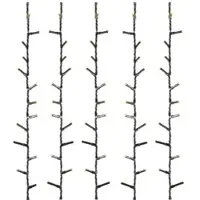 MARELIDA LED Lichterkette - Weihnachtslichterkette - 500 bernstein LED - L: 11m - 8 Modi/ Timer - für Außen