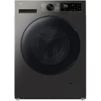 Samsung Waschtrockner 9 kg/6 kg 1400 U/Min Schwarz - WD90HG5U34BXEP