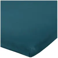 Erwin Müller Single-Jersey Topper-Spannbettlaken Freising in blautanne | Gr.: 90x190 cm - 100x220 cm