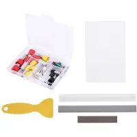 Jojomino 45 StüCk Polymer Ton Werkzeug Kit Acryl Polymer Ton Roller Ton Klingen Schneider Acryl Platte Rund Kreis Stanzen Werkzeuge