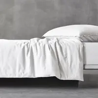 HUGO BOSS Home Satin Bettwäsche BeBoss 135x200 cm + 80x80 cm | white - weiß
