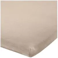 Redbest Single-Jersey Topper-Spannbettlaken Denver in beige | Gr.: 90x190 cm - 100x200 cm