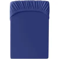 Cats Collection Spannbetttuch Edel-Jersey in royalblau | Gr.: 90-x-200