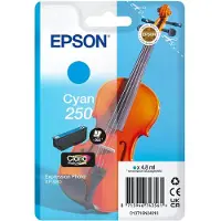 Epson 250 Violin Claria Photo HD, Cyan, 4,8 ml, 1 Stück(e), Einzelpackung