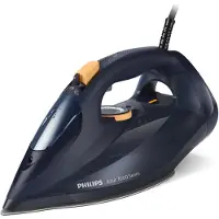 Philips 7000 series DST7060/21, Dampfbügeleisen, SteamGlide Elite-Sohle, 2 m, 250 g/min, Blau, Gelb, 50 g/min