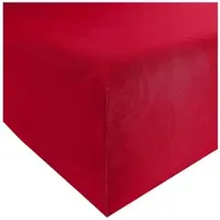 Redbest Single-Jersey Spannbettlaken Denver in rot | Gr.: 140x200 cm - 160x200 cm