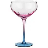 Butlers Cocktailglas DIVINE in Blau / Pink | Gr.: onesize