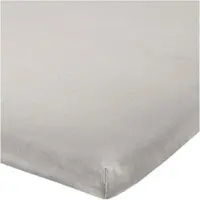 Erwin Müller Single-Jersey Topper-Spannbettlaken Freising in silber | Gr.: 90x190 cm - 100x220 cm