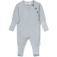 Sterntaler Strick-Overall in silber | Gr.: 86