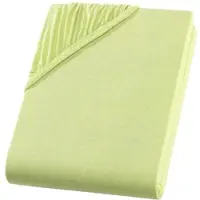 Carpe Sonno Jersey Spannbettlaken in Apfelgrün | Gr.: 130 x 200 cm