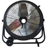 KRS AX15 Bodenventilator aus Aluminium 17.100 m3/h 920 x 340 x 950 315 W schwarz