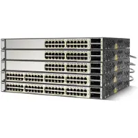 Cisco Catalyst 3750E, L3, gemanaged, RS-232, 12000 Eintragungen, 1 Gbit/Sek, 75 W