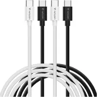 Verbatim 32391, 1 m, USB C, USB C, USB 2.0, 0,48 Gbit/s, Schwarz, Weiß