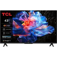 TCL 43P69K, 109,2 cm (43"), 3840 x 2160 Pixel, LED, Smart-TV, WLAN, Schwarz