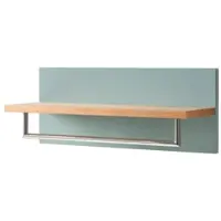 Home24 Wandgarderobe LINDHOLM in Mintgrün | Gr.: onesize