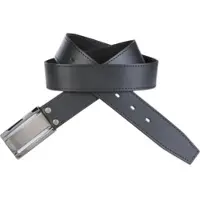 Man'S World Ledergürtel in schwarz | Gr.: 135