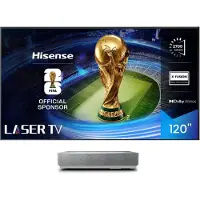 Hisense 120 '' 120L5ND | Laser TV 4K, 2700 ANSI Lumen, DLP, UHD 4K (3840x2160), 2000:1, 16:9, 3048 - 3048 mm (120 - 120")