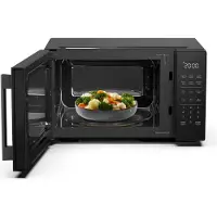 Hisense Mikrowelle, 23 l, 900 W, Inverter, Touch control, Schwarz, Arbeitsplatte, Solo-Mikrowelle, 23 l, 900 W, Eingebautes Display, Tasten