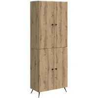 Syfax Schrankset 2 pcs Artisan-Eiche Holzwerkstoff
