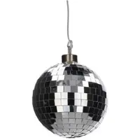 G&c Disco LED Kugel 10cm silber